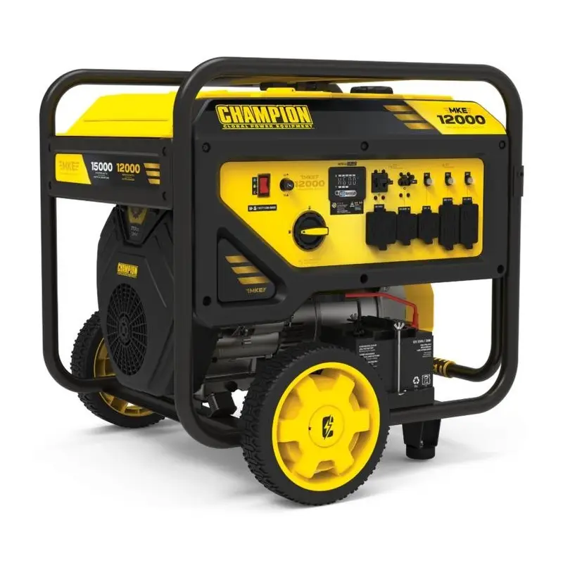 1-136-1-1.webp Champion Power Equipment 12,000-Watt Electric Start Dual Fuel Homes Backup Portable Generator with CO Shields - Image 1
