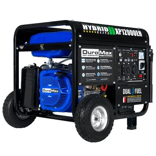 1-148-1-1.webp DuroMax DS12000EH 12,000 Watt Dual Fuel Portable Generators. - Image 1