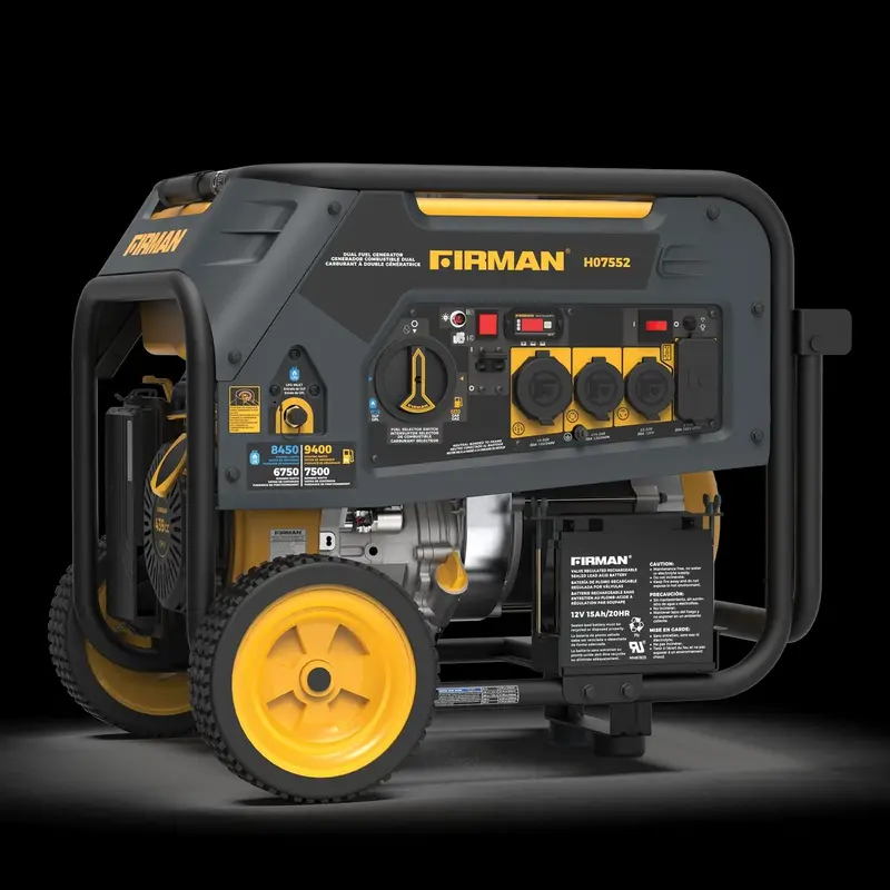 1-180-1-1.webp Firman H07552 9400W Dual Fuel Generators. - Image 1