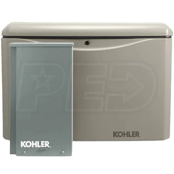 1-231-1.webp Kohler 20RCAL-200SELS 20kW Aluminum Standbys Generator Systems (200A Service Disc. w/ Load Shedding) - Image 1