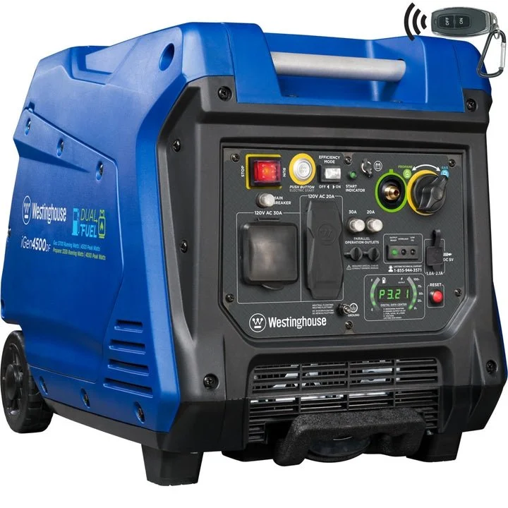 1-276-1-1.webp Westinghouse iGen4500 3700W/4500W Gas Inverter Generators. - Image 1