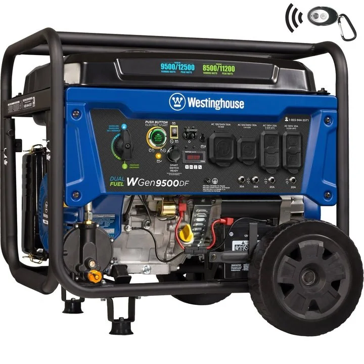 1-304-2.webp Westinghouse WGen9500DF Portable Generators. - Image 1