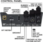 Westinghouse 6600 Peak Watt Home Backup Portable Generator, Transfer Switch Ready 30A Outlet, RV Ready 30A Outlets. - Image 8