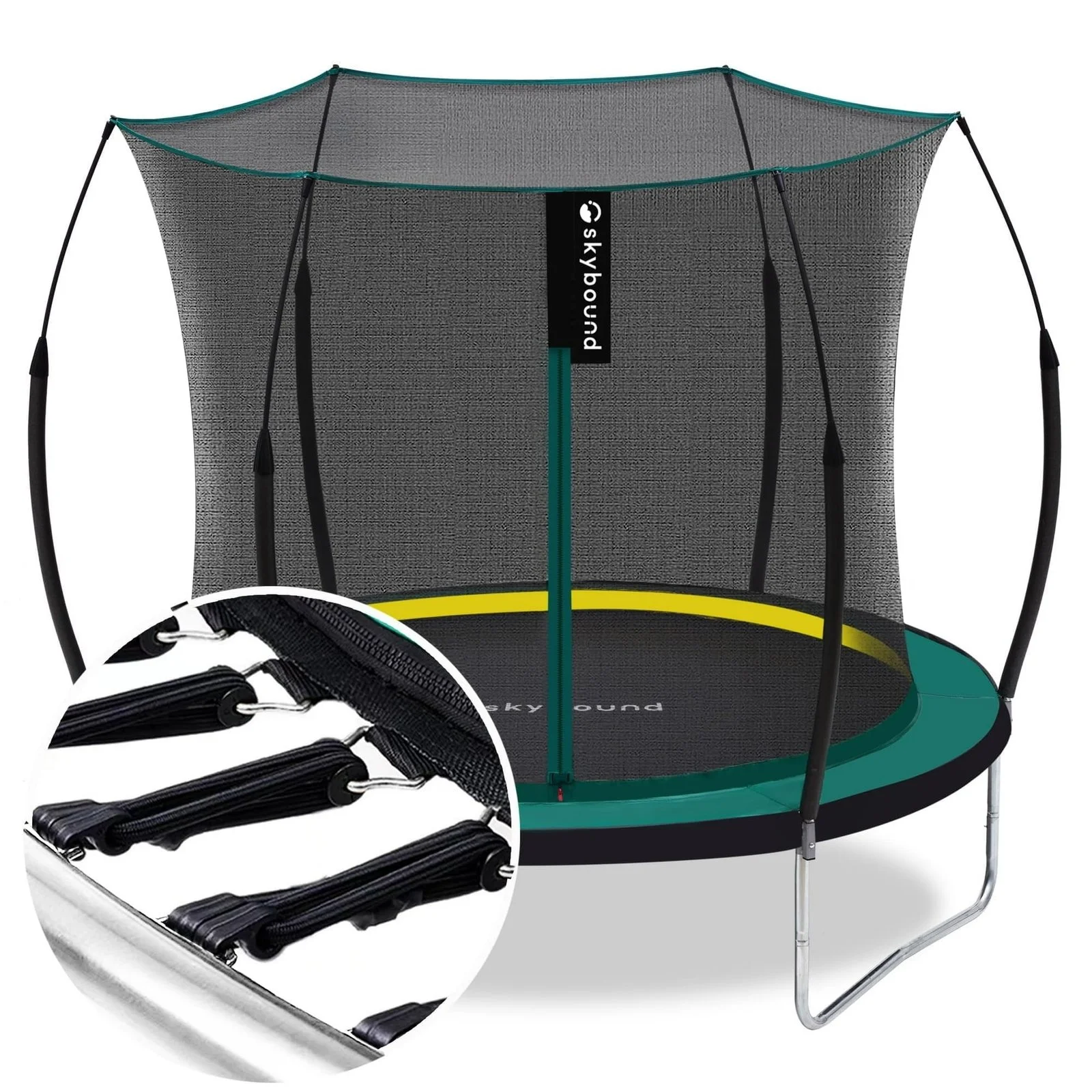 275-2-1-1-1.webp SkyBound 6ft outdoor Trampoline without springs, toddler springless trampoline with net for Kids and Adults, springless Trampoline with Enclosure for Backyard Indoor and Outdoor - Image 1