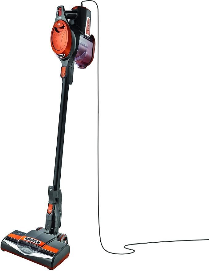 7135gJlVfzL._AC_SX679_-1.jpg Shark Rocket Ultra-Light Corded Bagless Vacuum for Carpet and Hard Floor Cleaning with Swivel Steering (HV301), Gray/Orange - Image 1