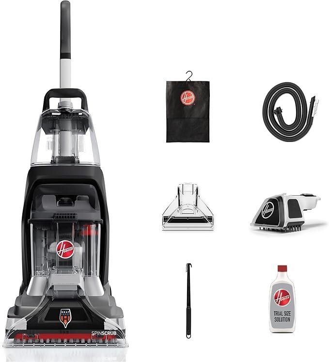 715EwZAffL._AC_SX679_-1.jpg Hoover Powerscrub XL Pet Carpet Cleaner Machine, Upright Shampooer, FH68050, Black - Image 1