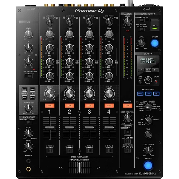 a1-83-1.webp Pioneer DJ DJM-750MK2 4-Channels DJ Mixer With Effects and rekordboxs - Image 1