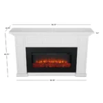 Real Flame Alcott 75″ Landscape Electrics Fireplaces - Image 5
