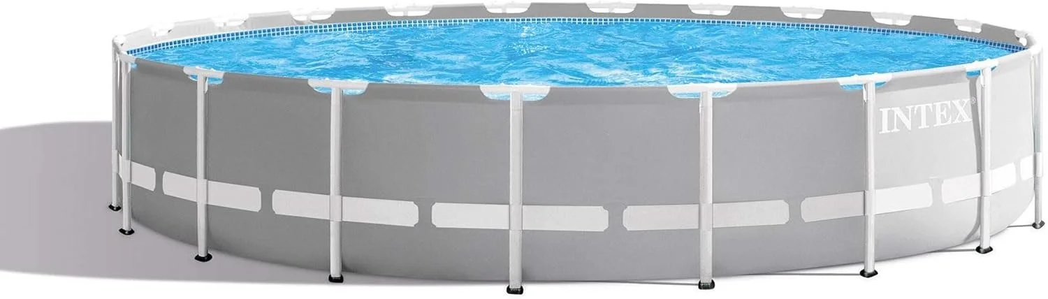 c1-14-1-1.webp Intex 26755EH Prism Frames Premium Above Ground Swimming Pool Set: 20ft x 52 - Image 1