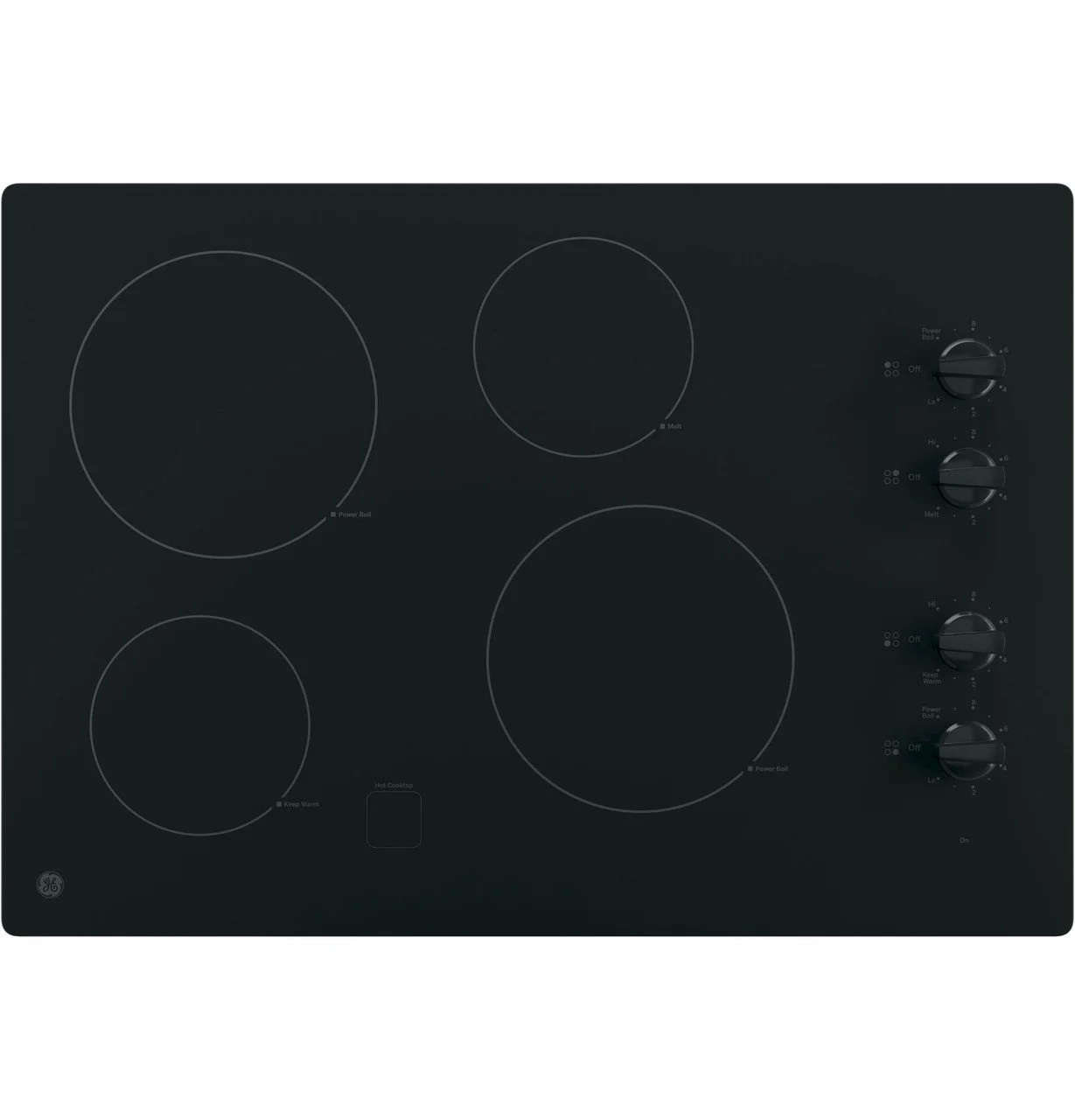 ddaa11-2-1.webp GE 30″ Built-In Knob Control Electric Cooktops JP3030DWBB - Image 1