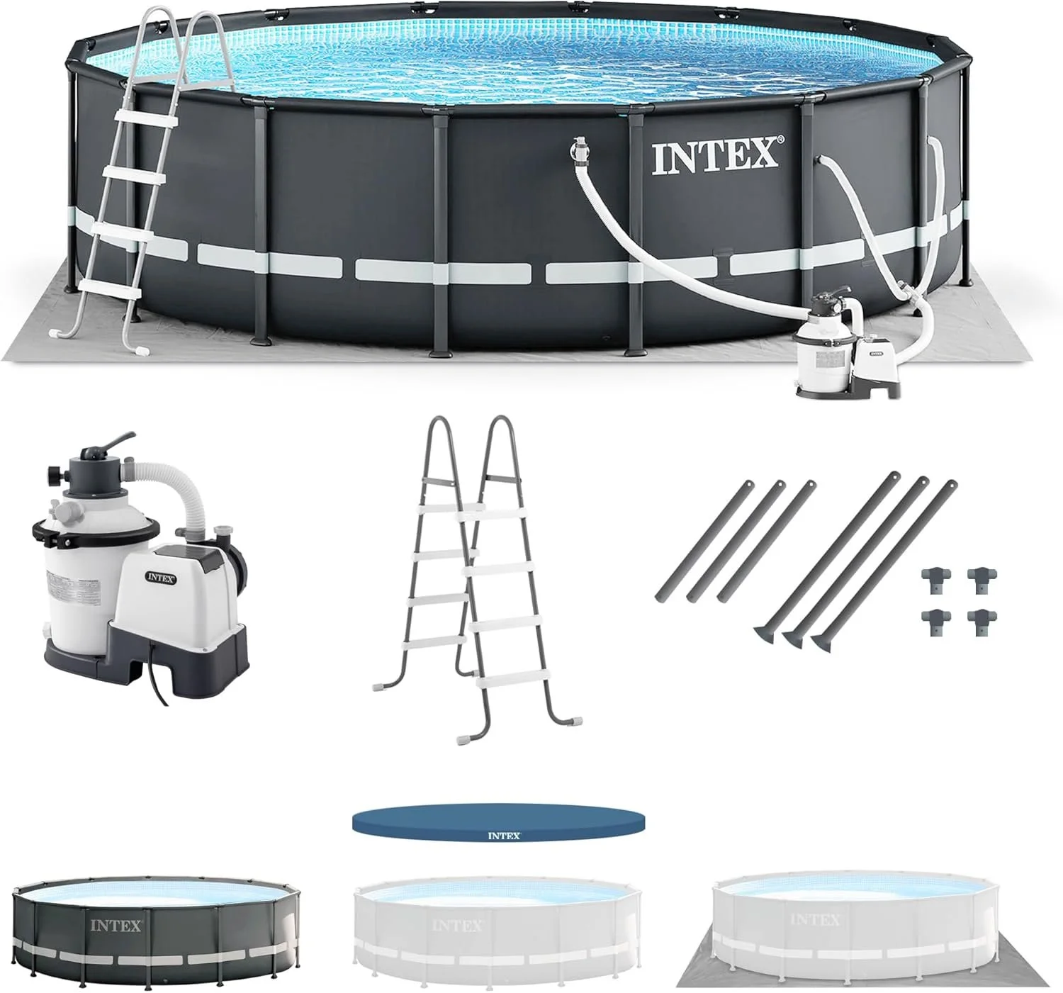 g1-14-1-1.webp Intex Ultra XTR 14 ft. Round 42 in. Deep Soft Sided Above Ground Swimming Pools - Image 1