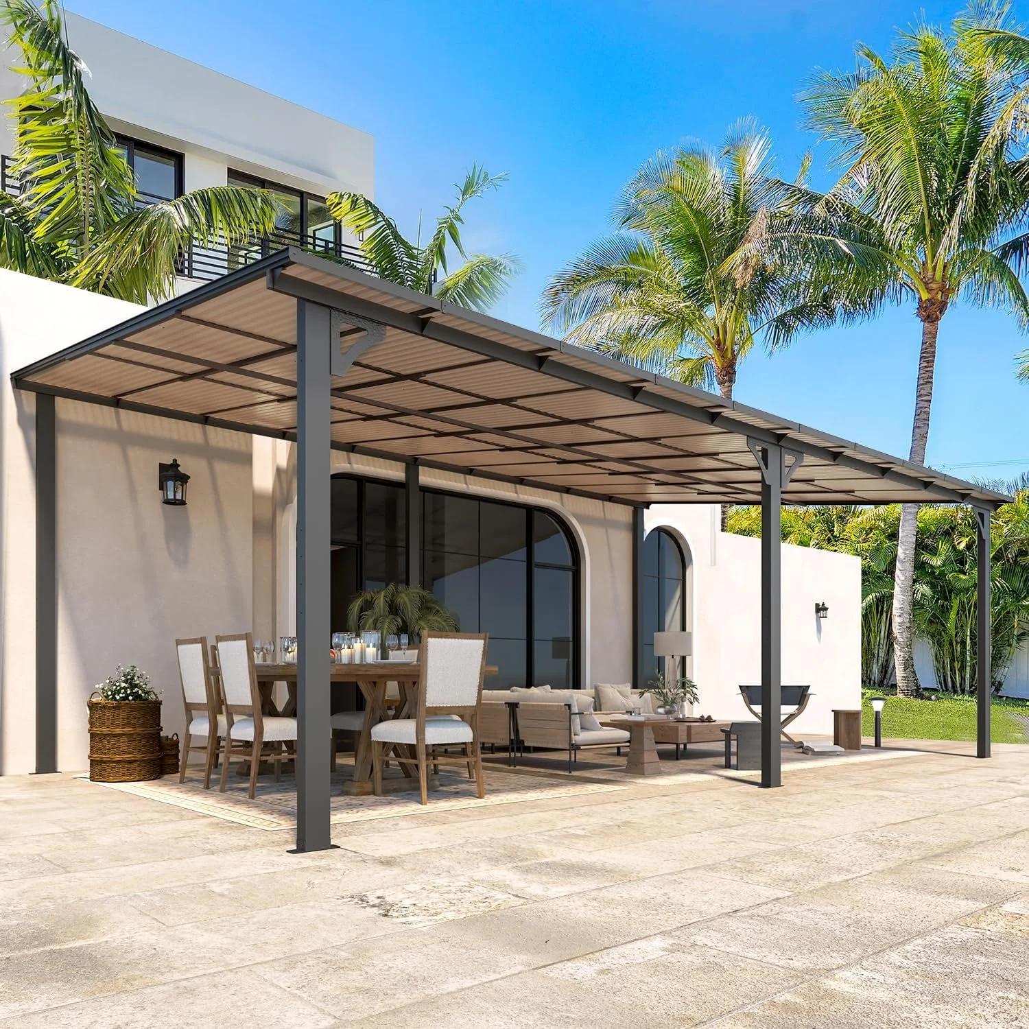 g1-5-1-1.webp Aecojoy 20’x12′ Wall Mounteds Gazebos Pergola - Image 1