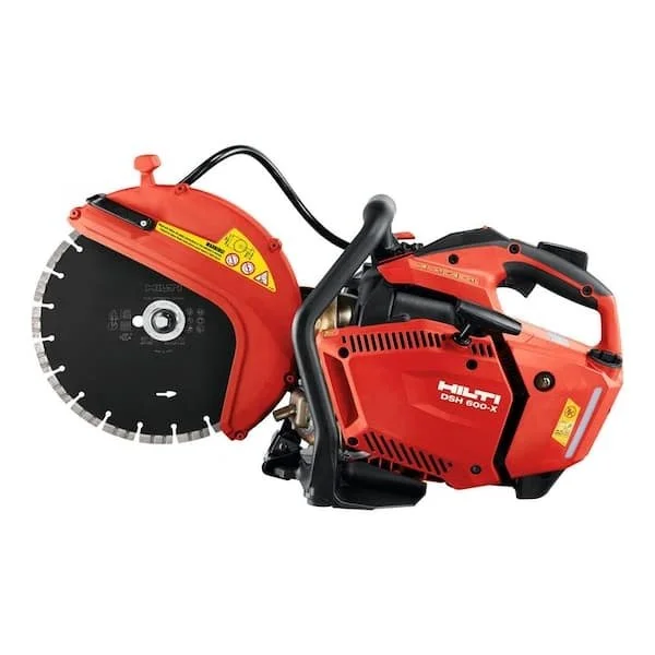 go6-1-1.webp Hilti DSH 600-X 12 in. Hand-Held Concrete Gas Saw with SP Diamond Blades - Image 1