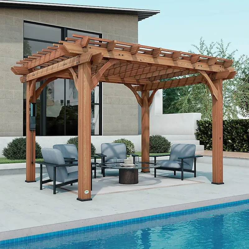 i1-5-1-1.webp Backyard Discovery 10′ x 12′ Cedar Pergolas - Image 1