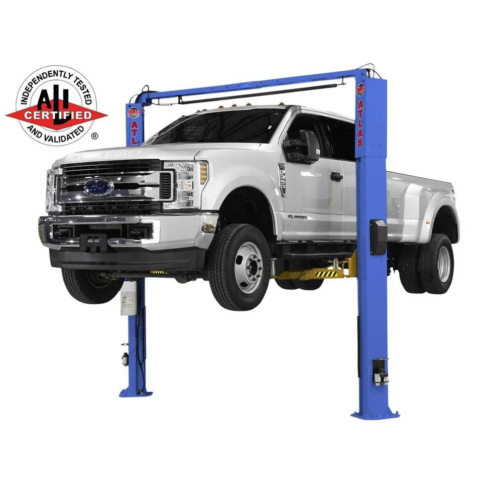p1-19-1.webp Atlas Equipment Platinum PVL10 ALI Certified Commercials Overhead 10,000 lb. Capacity 2-Post Lift - Image 1
