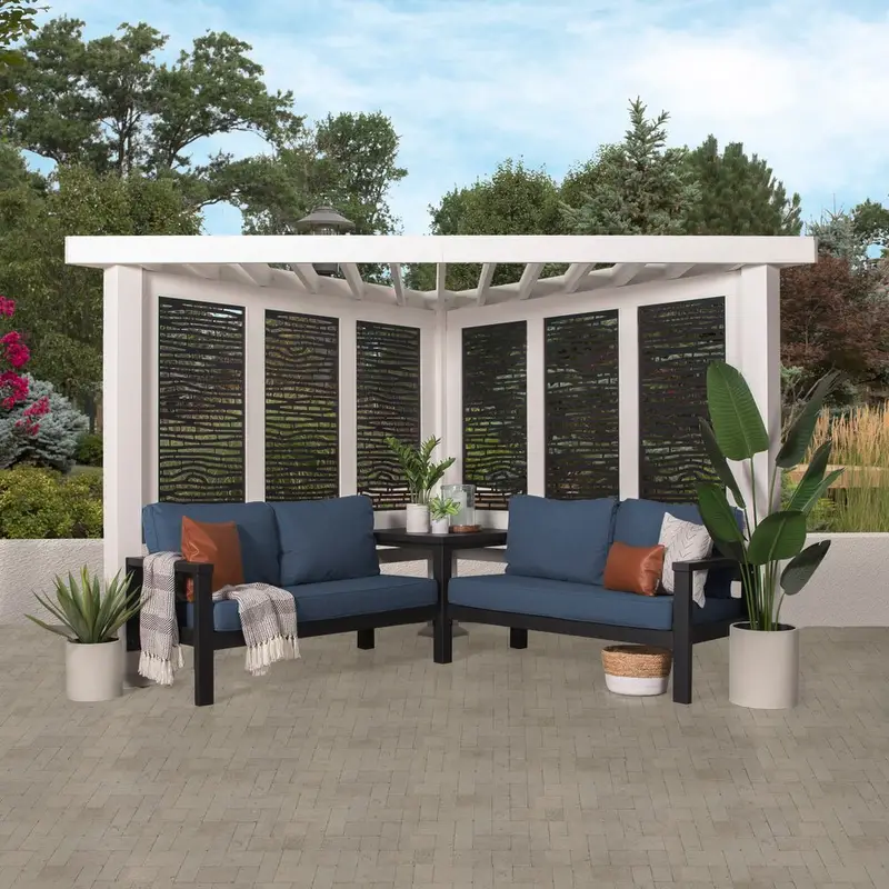 q1-6-1.webp Backyard Discovery Ridgedale Modern Steels Cabana Pergola - Image 1