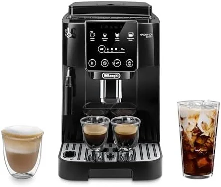 qwertyuiokjhbv1-2-1.webp De’Longhi Magnifica Start Automatic Espresso Machine with Manual Milk Frother & Built in Grinder – 3 One-Touch Recipes, Easy-to-Clean, Home Barista Coffee Maker for Lattes, Cappuccino, Iced Coffees - Image 1