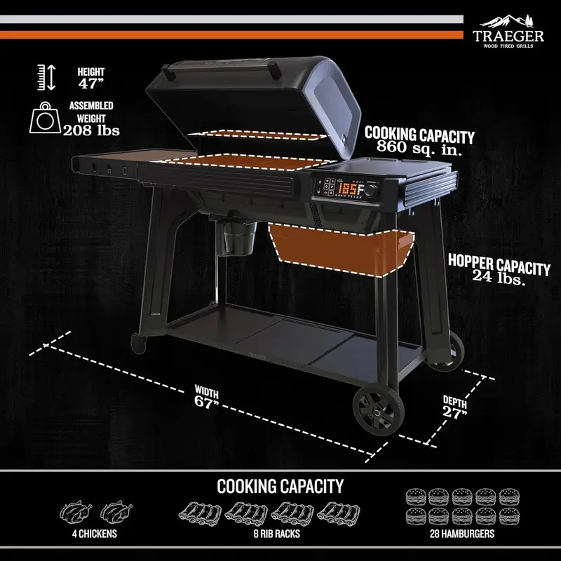 s1-2-1-1.webp Traeger Woodridge Pro Pellet Grills - Image 1