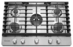 KitchenAid 30″ 5-Burner Gas Cooktops KCGS550ESS
