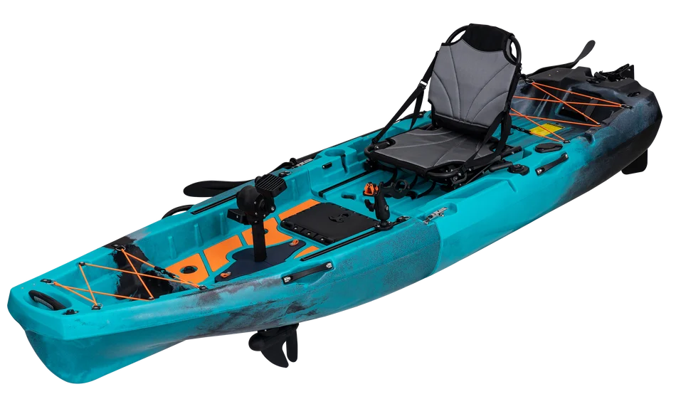 y1-3-1.webp 10ft Radar Modular Propeller Drive Pedal Fishing Kayak | 430lbs Capacity | 2 Pieces - Image 1